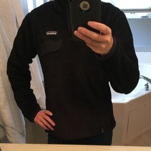 Patagonia re-tool pullover in black
